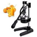 Switol Manual Citrus Juicer Press, Commercial Orange and Lemon Juice Squeezer Extractor (Black)