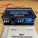Radial Engineering MC3 - Studio Monitor Controller with Headphone Amplifier