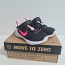 Nike Revolution 6 NN Toddler Shoes Brand New in Box Sz: US 4C/ UK 3.5 Black/Pink
