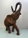 Éléphant 🐘 en bois Sculpté Vintage Déco Jardin? Boutique ? Maison ?