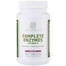 Amy Myers MD Digestive Enzymes Chewable Complete Support Leaky Gut, Acid Reflux, Gas, Bloating, Gluten Exposure Amylase, Lipase, Lactase, Alkaline, Protease, Sucrase + Tablets 180 Count (Pack Of 1)