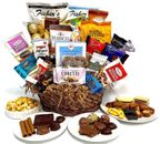 Premium Gourmet Gift Basket Hand-Crafted with chocolate, cookies, and candy!