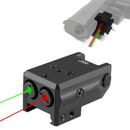 Dual Green Red Laser Sights Duo-Laser Combo for Pistols with Picatinny Rail