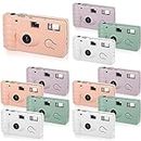 LEIFIDE 16 Pack Disposable Camera for Wedding 34mm Single Use Film Cameras with Flash One Time Camera for Wedding Honeymoon Concert Travel Anniversary Camp Birthday Party Supplies
