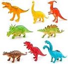 OANGO Dinosaur Figure Play Dino Adventure Animal Toys Plastic Assorted Dinosaurs Toy for Kids (Dino-12 PCS)