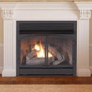 Duluth Forge Vent Free Recessed Natural Gas/Propane Fireplace Insert in White | 29 H x 27.62 W x 14.25 D in | Wayfair 170112