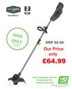 Greenworks Duramaxx Cordless 40V Line Trimmer (Tool only-No battery No Charger)