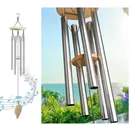Wooden Retro Wind Chimes Metal Ornaments Outdoor Garden Decoration Gifts Home Creative Ornaments