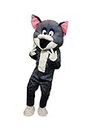 BookMyCostume Tom Cat Cartoon Mascot Costume For Theme Birthday Party & Events | Adults | Full Size Adults