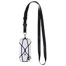 Gear Beast Universal Crossbody Cell Phone Lanyard Compatible with iPhone, Galaxy & Most Smartphones, Phone Case Holder & Cross Body Strap Black