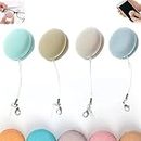 KICKZU Microfiber Cloth for Mobile Phone Screen Wipe, Macaron Portable Keychain for Mobile Computer Electronic Glasses Cleaner, Mobile Phone Screen Lens Wipes with Portable Keychain Gadgets
