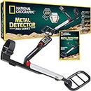 NATIONAL GEOGRAPHIC PRO Series Metal Detector - Ultimate Treasure Hunter with Pinpointer, Large Waterproof 25.4 cm Coil - Lightweight and Collapsible for Easy Travel (Amazon Exclusive)