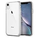 Spigen Ultra Hybrid Back Cover Case for iPhone XR (TPU + Poly Carbonate | Crystal Clear)