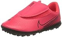 Nike Unisex Jr Vapor 13 Club Tf Black-Laser Crimson Football Shoes-1 Kids UK (AT8177-606)