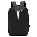G Plus+ Travel Backpack bag for Men and Women, Waterproof High Tech Hard Backpack with Sporty Shape Design and USB Charging Port, Travel Laptop Backpack Fits upto 17.3 Inch Notebook (GP831)