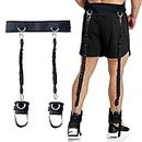 CORECISE Vertical Jumping Trainer,Leg Strength Training Resistance Band for Agility Speed Basketball Volleyball Football Jump Training (30LB*2)