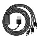 Charger Charging Cable Cord Fit for Apple TV Remote Control 3rd 4th,Beats Powerbeats Pro 3 2, Beats X Headphone, Beats Pill+,Beats by Dr Dre Studio Solo 3 2 Solo Pro,Beats Studio Buds Flex Earbuds