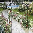 Garden Arch Trellis for Climbing Plants, Metal Wedding Arch Flowers Frame Backdrop Stand,Balloon Decor Garden Arch Arbor for Wedding Garden Party Plant Support Flower