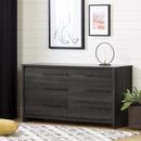 South Shore Lensky 6 Drawer Double Dresser Wood in Gray | 31.5 H x 58.5 W x 19 D in | Wayfair 9025010