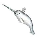 Narwhal Whale Glass Tree Ornament 12538 Free Box New - Gifts and Decorations for Christmas, Halloween and Holidays