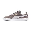 PUMA Men's Suede Classic+ Sneakers, Gray (Steeple Gray/White), 9 UK