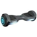 Gotrax Edge Hoverboard with 6.5" LED Wheels & Headlight, Top 6.2mph & 3.1 miles Range Power by Dual 200W Motor, UL2272 Certified and 50.4Wh Battery Self Balancing Scooters for 44-176lbs(Gray)