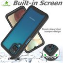 Full Coverage Phone Case For Galaxy A12 S21+ S20 With Built-in Screen Protector 