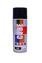 BisonBerg Multipurpose Colour Spray Paint Can for Cars, Bikes, Art & Craft - 400ml (Gloss Black)