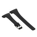 CALANDIS® Silicone Watch Wrist Band Replacement Strap for Polar FT4 FT7 FT Watch Black