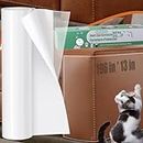 Thicken Anti Cat Scratch Furniture Protector,196"x13"Single-Sided Sticky Couch Cat Scratch Protector,Couch Couch Protector from Cat Claws,Transparency Cat Scratch Guards for Furniture