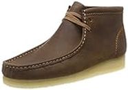 Clarks Originals Homme Wallabee Boot Bottes Chukka, Marron (Beeswax Leather), 42.5 EU