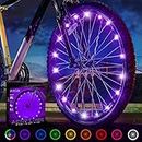Activ Life LED Bike Wheel Lights(1 Tire, Purple)Top Summer Gifts for Girls and Boys 3 Year Old + Teens & Women. Best 2022 Summer Gift Ideas for Her, Wife, Mom, Friend, Sister, Girlfriend and Aunts''
