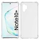 USTIYA Case for Samsung Galaxy Note 10 Plus 10+ Clear TPU Four Corners Note 10 Plus Cover Transparent Soft