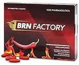 BRN-Factory. 40 rote Tabletten, um schneller die gewünschten Ergebnisse zu erzielen. In Synergie mit der Natur geschaffene Formulierung. Mit Chili, Chrom, Niacin und Vitaminen. (Mineralien)