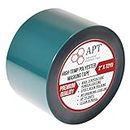 APT, 2 Mil Polyester Tape with Silicone Adhesive, Mylar Tape, high Temperature Tape, 3.5 mil Thickness, Powder Coating, E-Coating, Anodizing, high Temp Masking(2" x 216Feet)