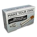 100 Count RIZLA King Size Cigarette Filter Tubes - Make Your Own Perfect Smoking Experience!