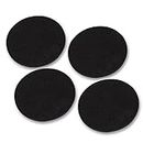 PIPE DECOR Heavy Duty Round Felt Pad for ¾ in. Pipe Floor Flange, 3 in. Actual Diameter (4-Pack)