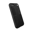 Speck Products Presidio2 Grip Case, Compatible with iPhone SE (2022)| iPhone SE (2020)| iPhone 8| iPhone 7, Black/Black/Black/White (136210-9116)