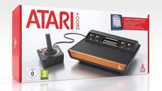 Atari 2600 Plus Video Games Console Black 10 in 1 Games Cart