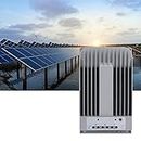 WBJLG Controlador de Carga Solar, Controlador de energía renovable Inversor de energía Carcasa de Aluminio Carga de batería 12V / 24VDC 40A