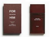 Zara For Him Red Edition Edt 100ml 3.38 oz New Eau De Toilette Fragrance Perfume