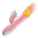 2024 New Sex Relaxing Toys 10 Modes Lucking Toys for Women Toy Dual Motor Waterproof for Woman Female Couples, USB Rechargeable Cordless Quiet Adult Toys
