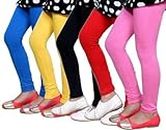 Tik Tok Girls' Slim Fit Leggings (tiktok03_Multi-Color_12-13 Years)