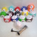 16 piezas de pelotas de billar juego de mesa de fútbol pelota callejera enormes billar