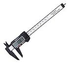 150mm 6inch Plastic Digital Caliper LCD Digital Electronic Ruler Carbon Fiber Vernier Caliper Gauge Micrometer Measuring Tool