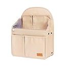 IN Backpack Organizer Insert,Nylon Organizer Insert for Backpack Rucksack Shoulder Bag Woman MCM divider foldable