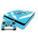 Head Case Designs Officially Licensed Manchester City Man City FC Badge Ship Logo Art Vinyl Sticker Gaming Skin Decal Compatible With Sony PlayStation 4 PS4 Slim Console and DualShock 4 Controller