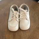 Stride Rite Cherub White Lea Vintage Children's Walking Shoe Size 3 1/2 D