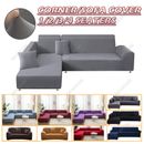 Stretch Sofa Covers Protector for 1/2/3/4 Seater L Shape Sectional Corner Couch