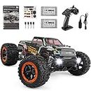 RC Cars 16889, 1:16 Scale 2.4Ghz Remote Control Truck 4x4 Off Road Trucks, Waterproof RTR RC Monster Truck 36KM/H, Remote Controlled Toys for Kids and Adults with 2 Batteries 35+ mins Play